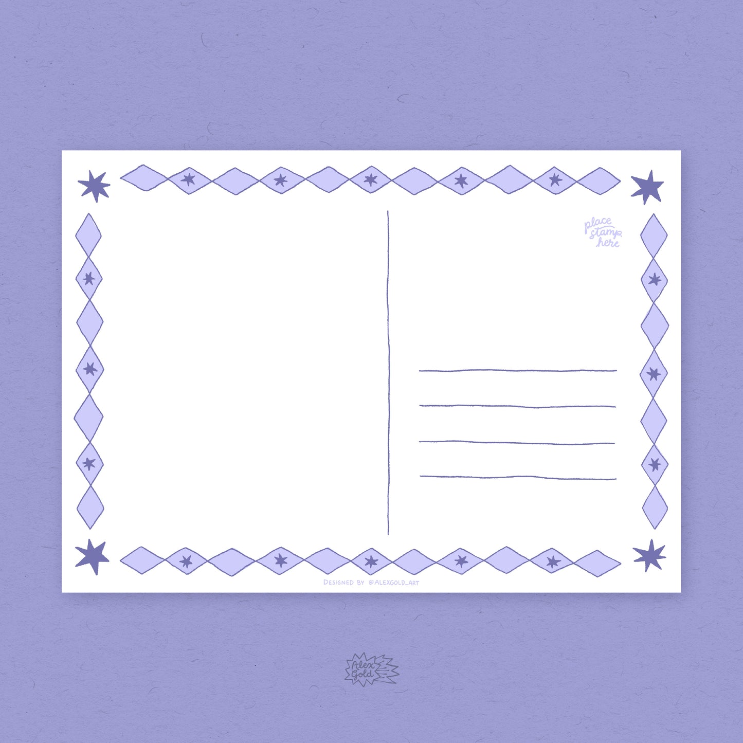 Dreaming Dog Postcard