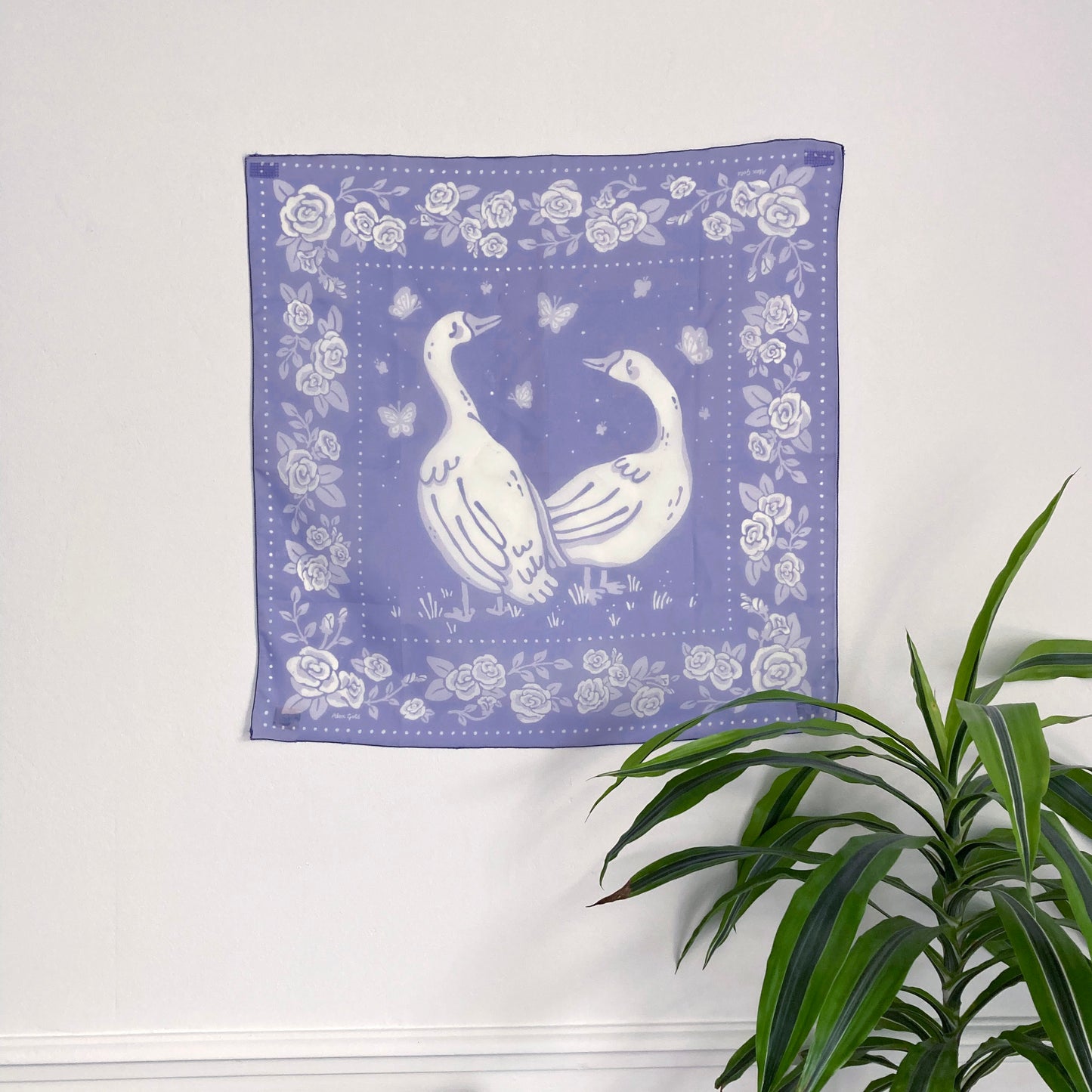Goose Scarf - Periwinkle