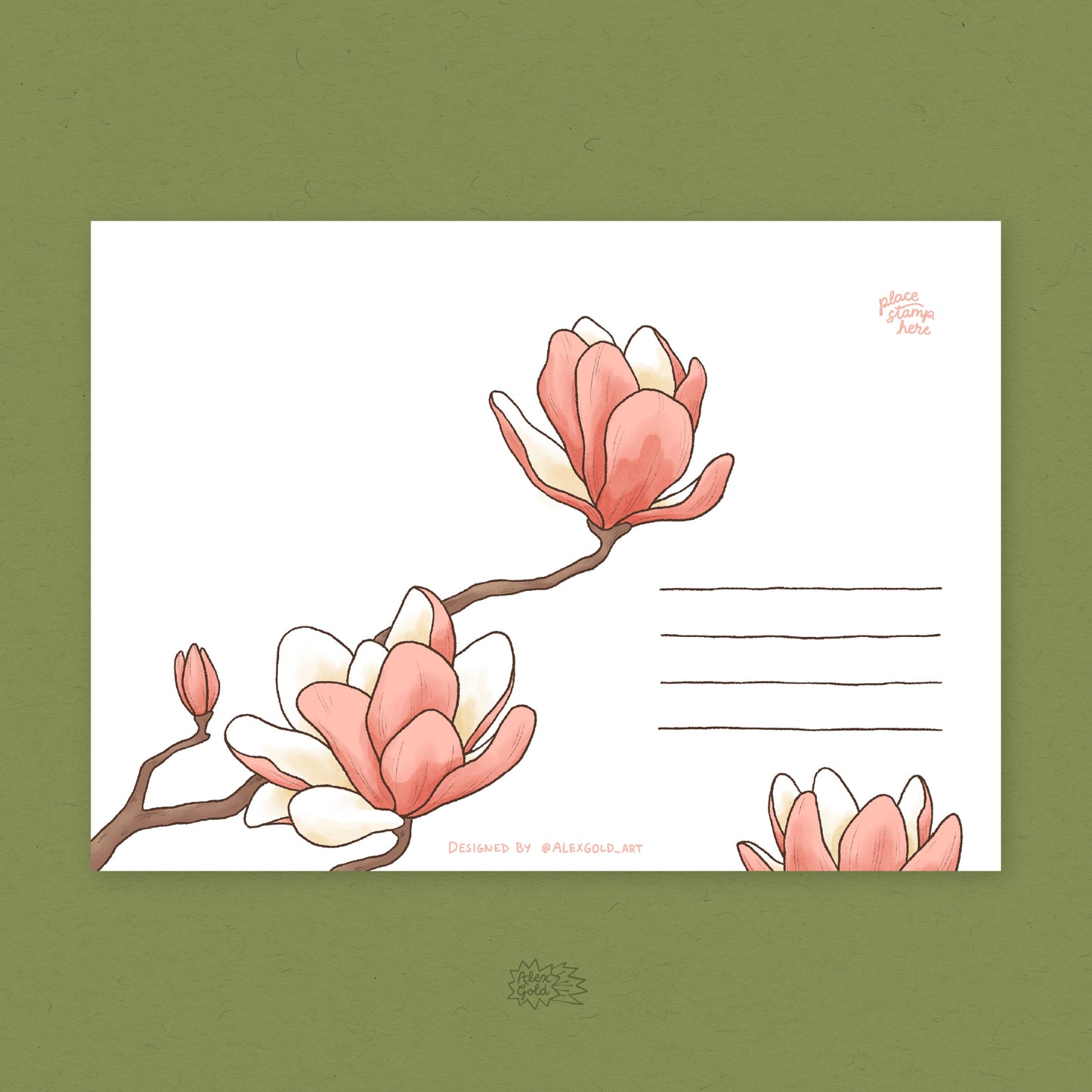 Lucky Rabbit Postcard