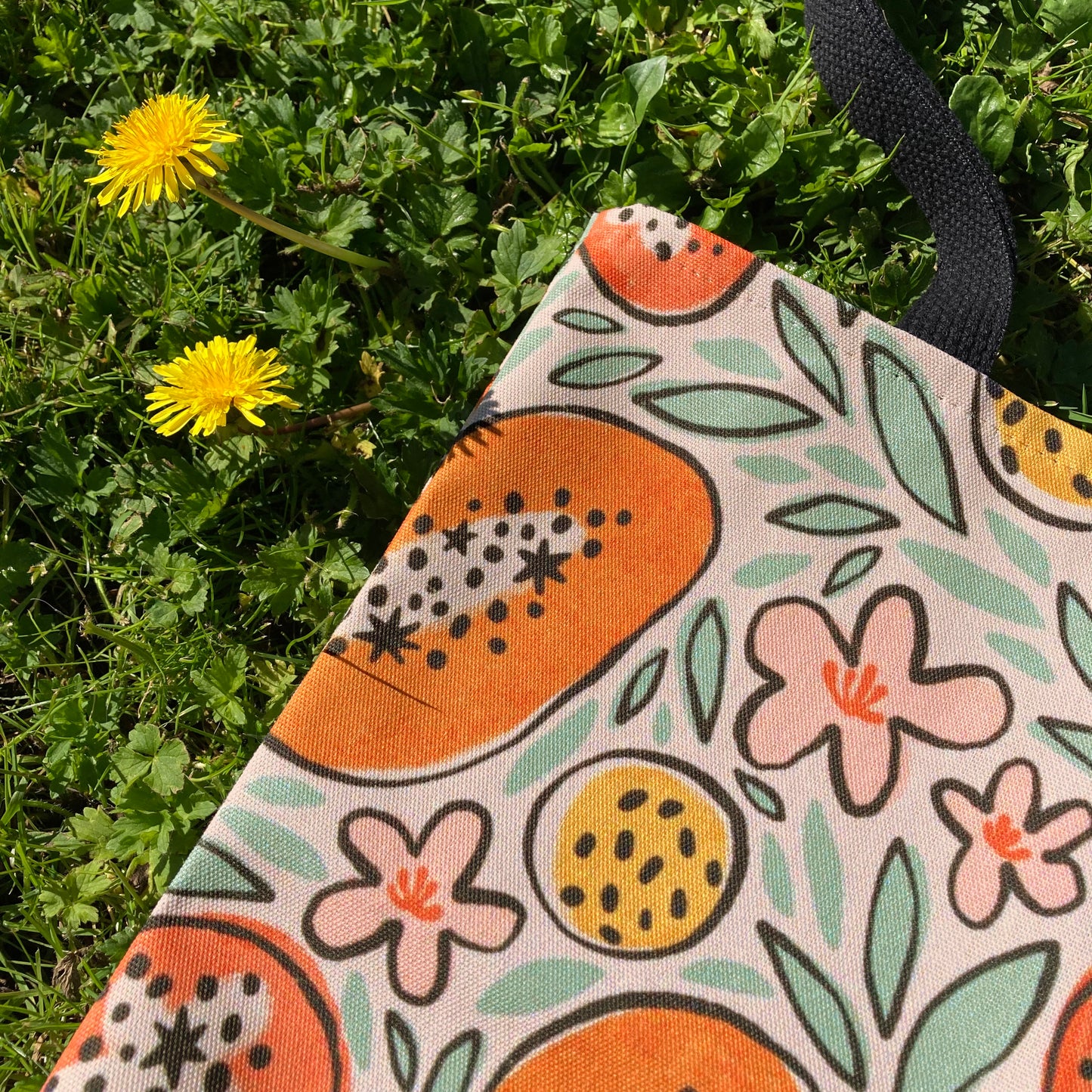 Tropical Fruits Tote Bag