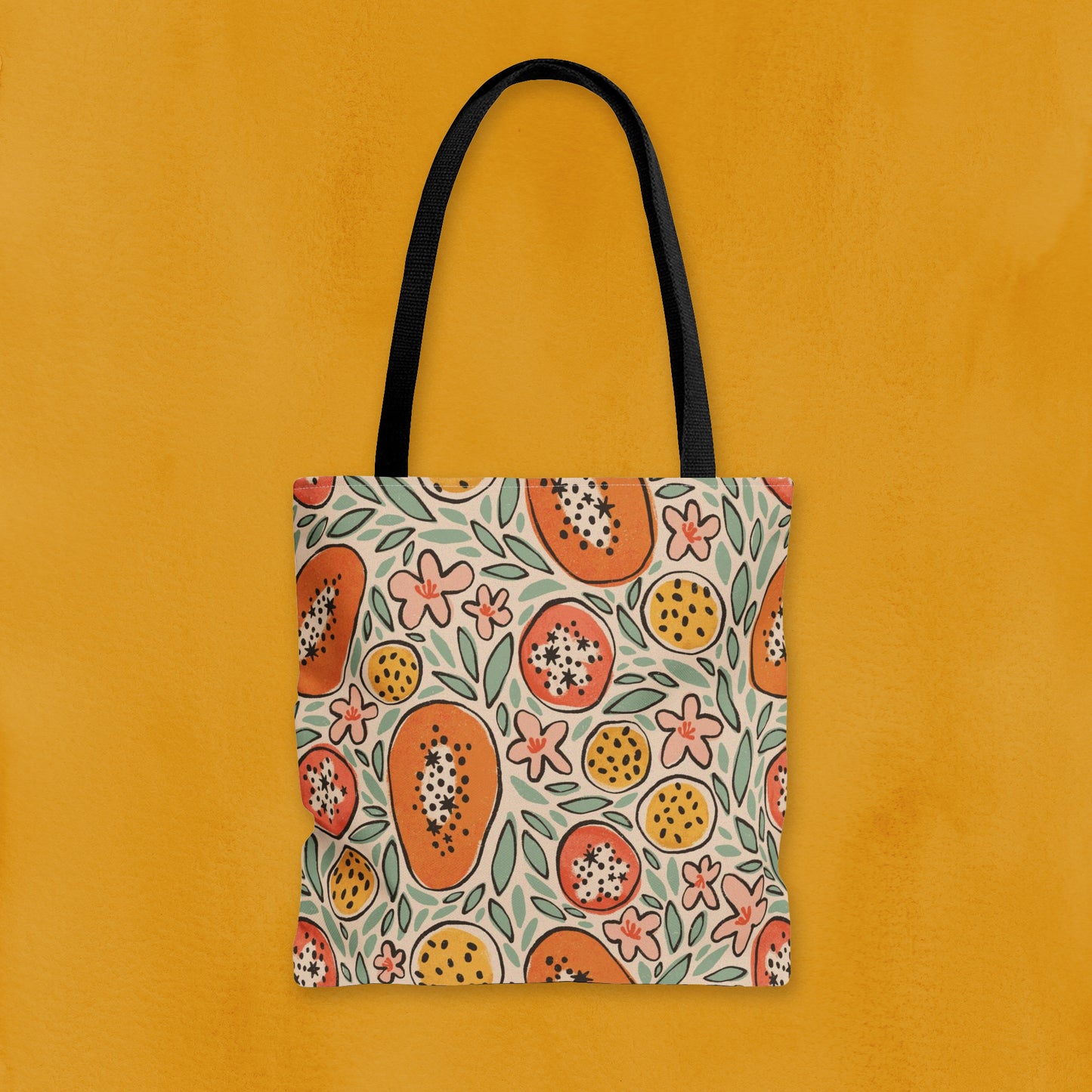 Tropical Fruits Tote Bag