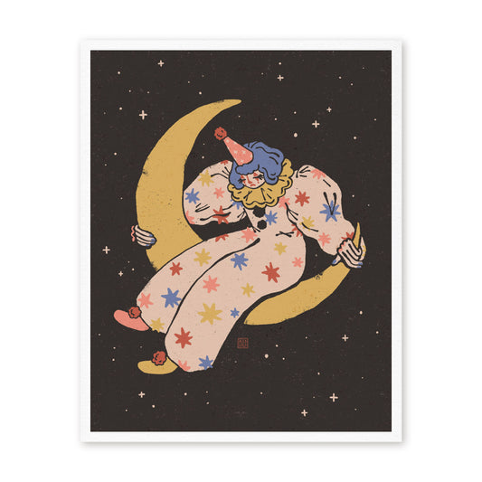 Moon Swing Art Print