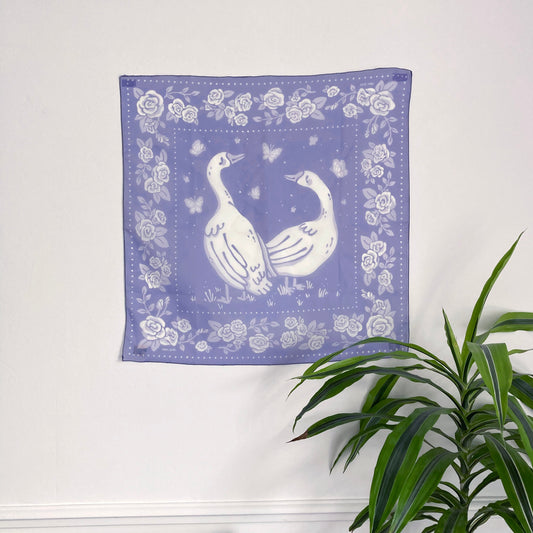 Goose Scarf - Periwinkle