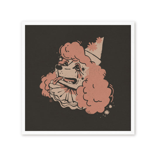 Poodle Pierrette Art Print