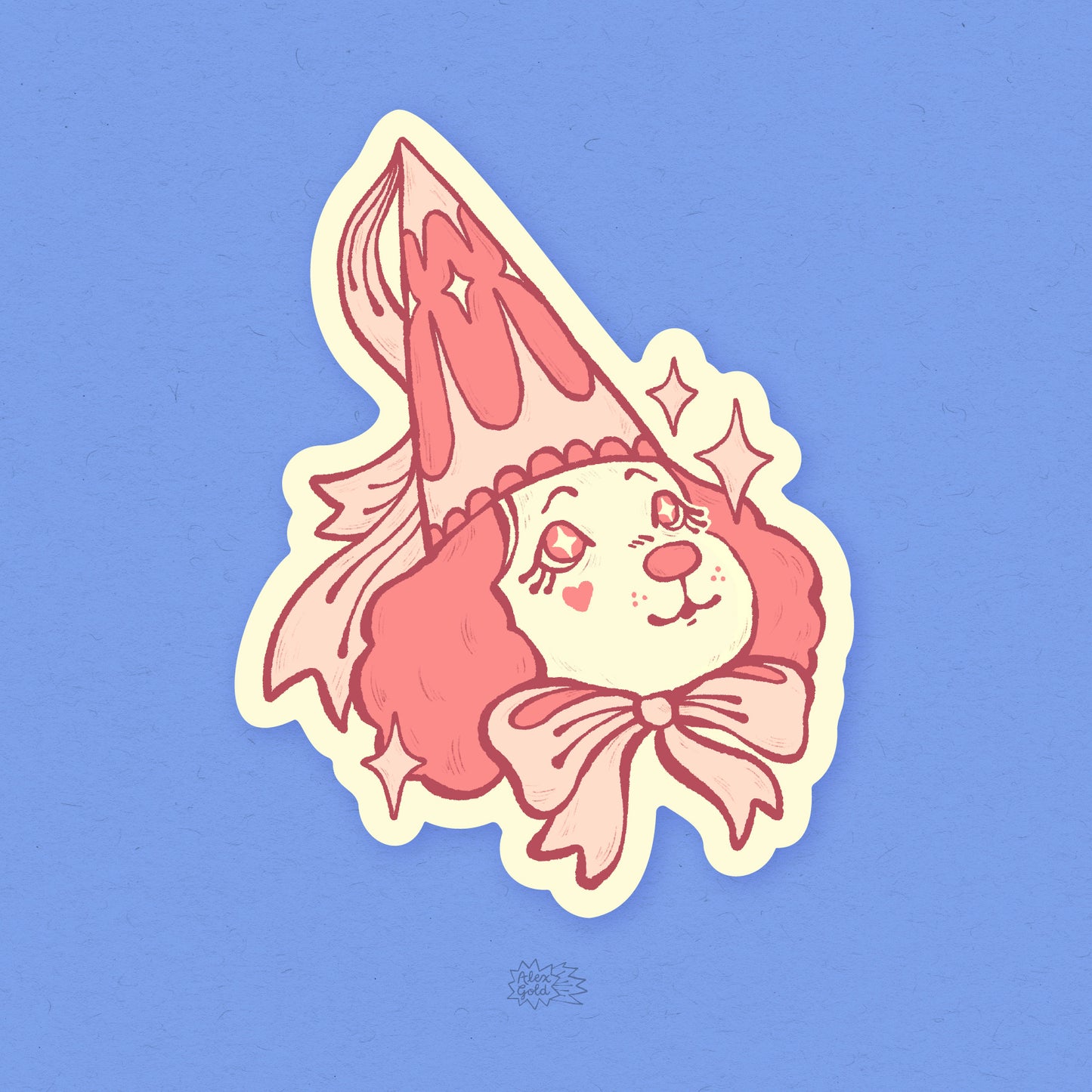 Poodle Princess Sticker