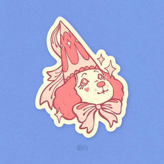 Poodle Princess Sticker