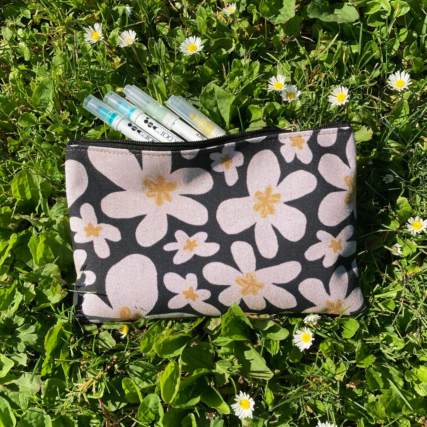 Guava Blossoms Zipper Pouch